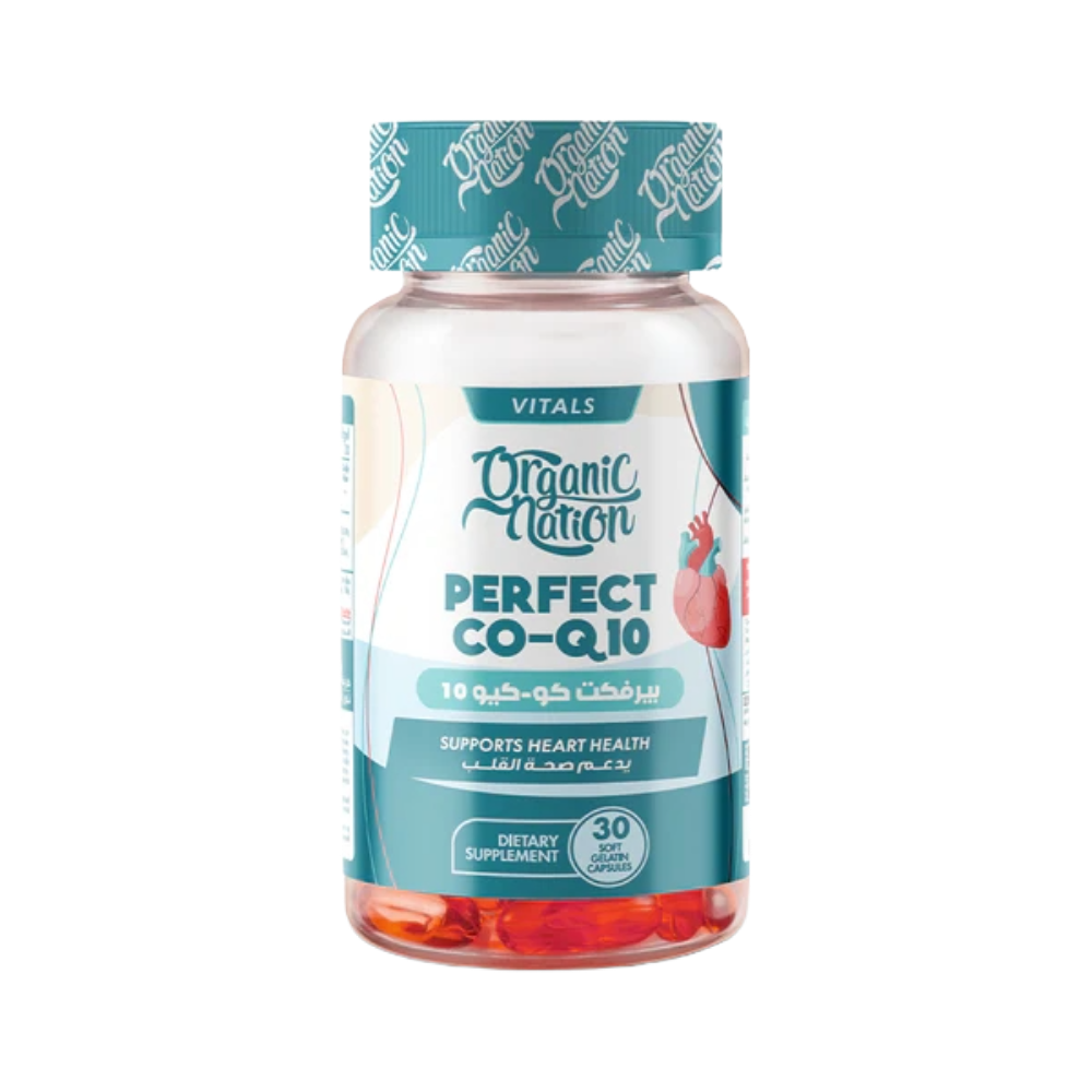 Organic Nation, Perfect Co-Q10, 30 SoftGel, 30 Servings