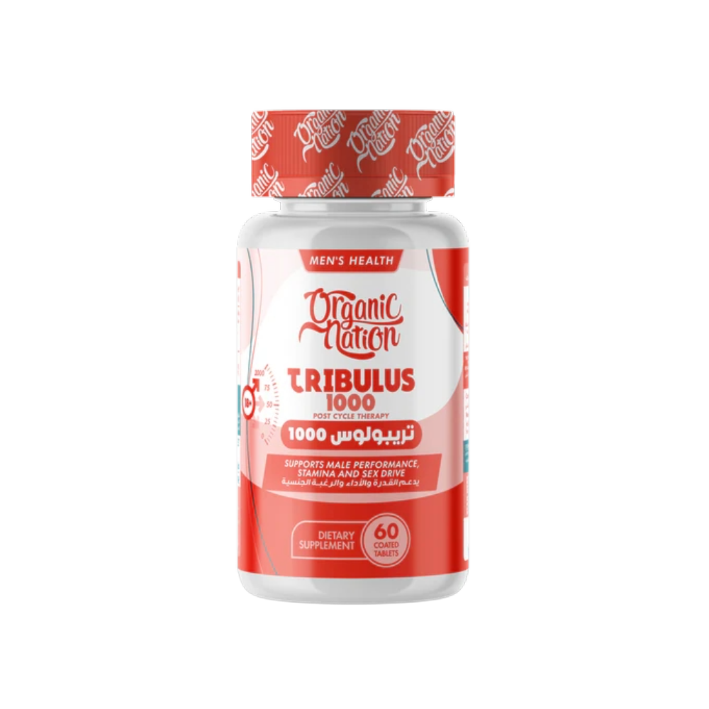 Organic Nation, Tribulus, 1000mg, 60 Coated Tablet, 60 Servings