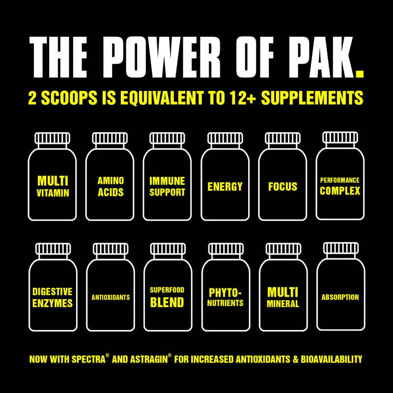 Animal, Pak, Powder, 340g, 44 Servings