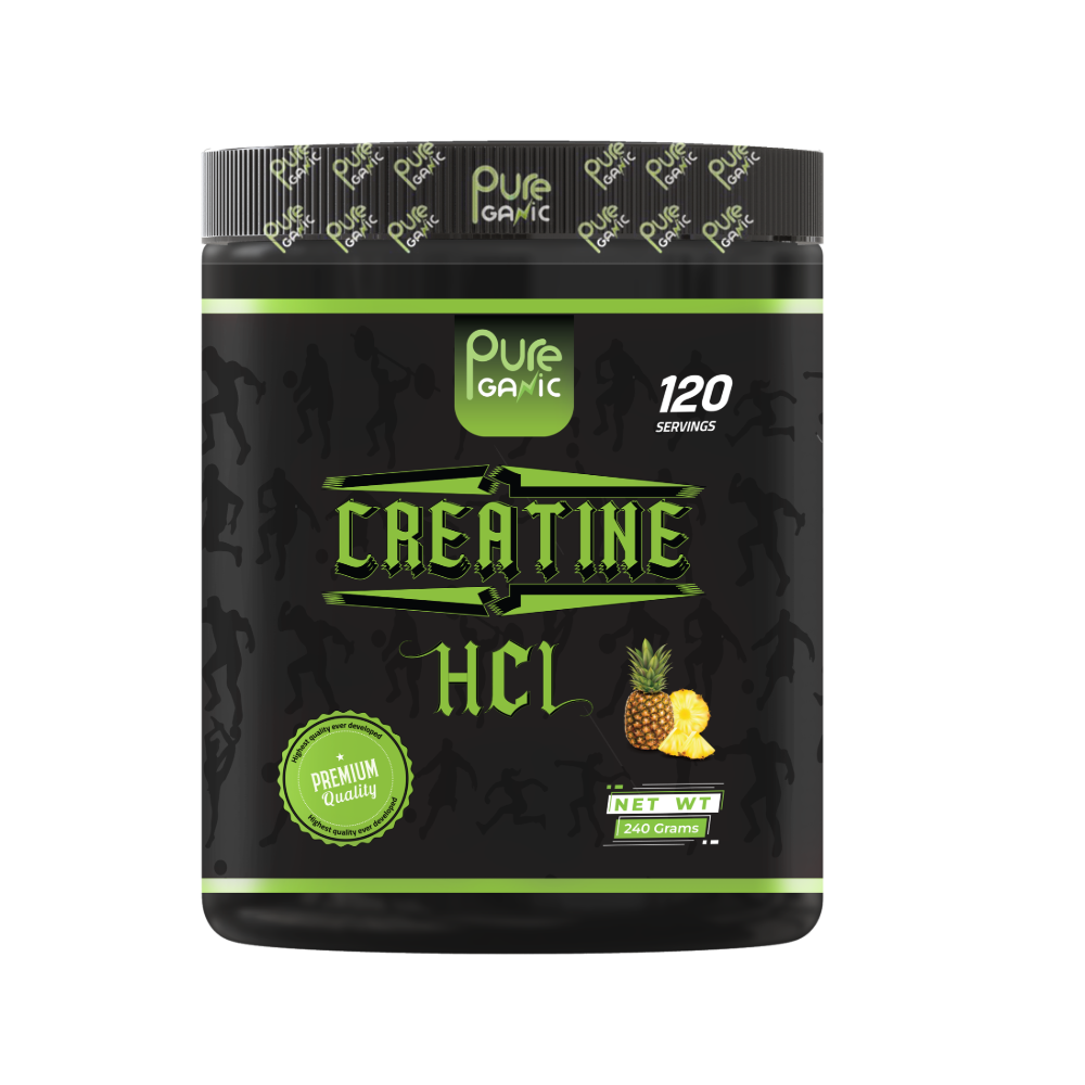 PureGanic, Creatine HCL, 240g, 120 Servings