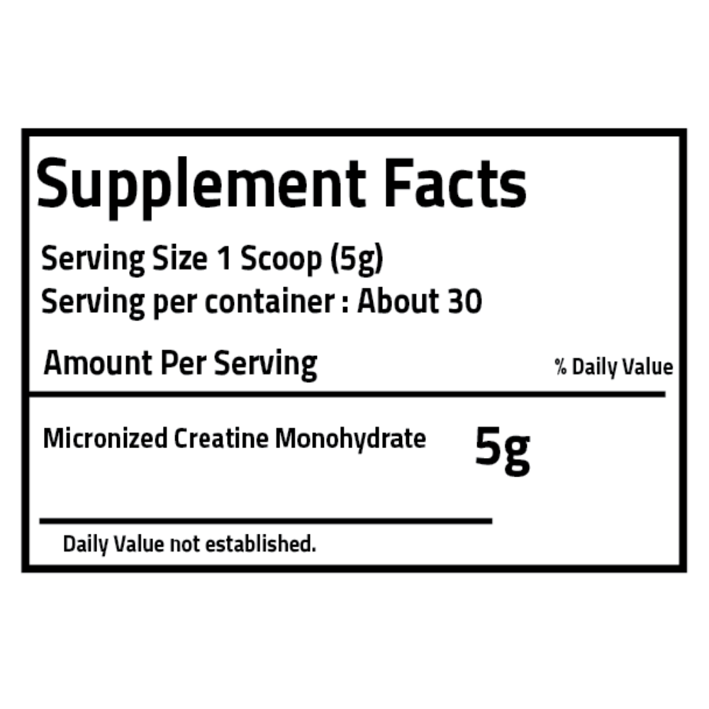 PureGanic, Creatine Monohydrate, 150g, 30 Servings