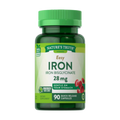 NATURE’S TRUTH, Easy Iron 28 mg (Iron Bisglycinate), 90 Capsules, 90 Servings