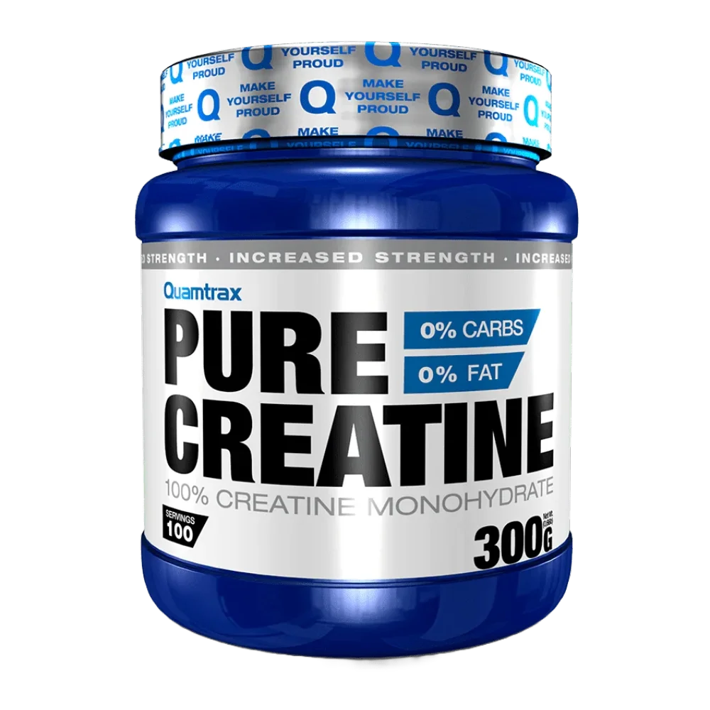 Quamtrax, Pure 100% Creatine Monohydrate, 300G, 100 Serving