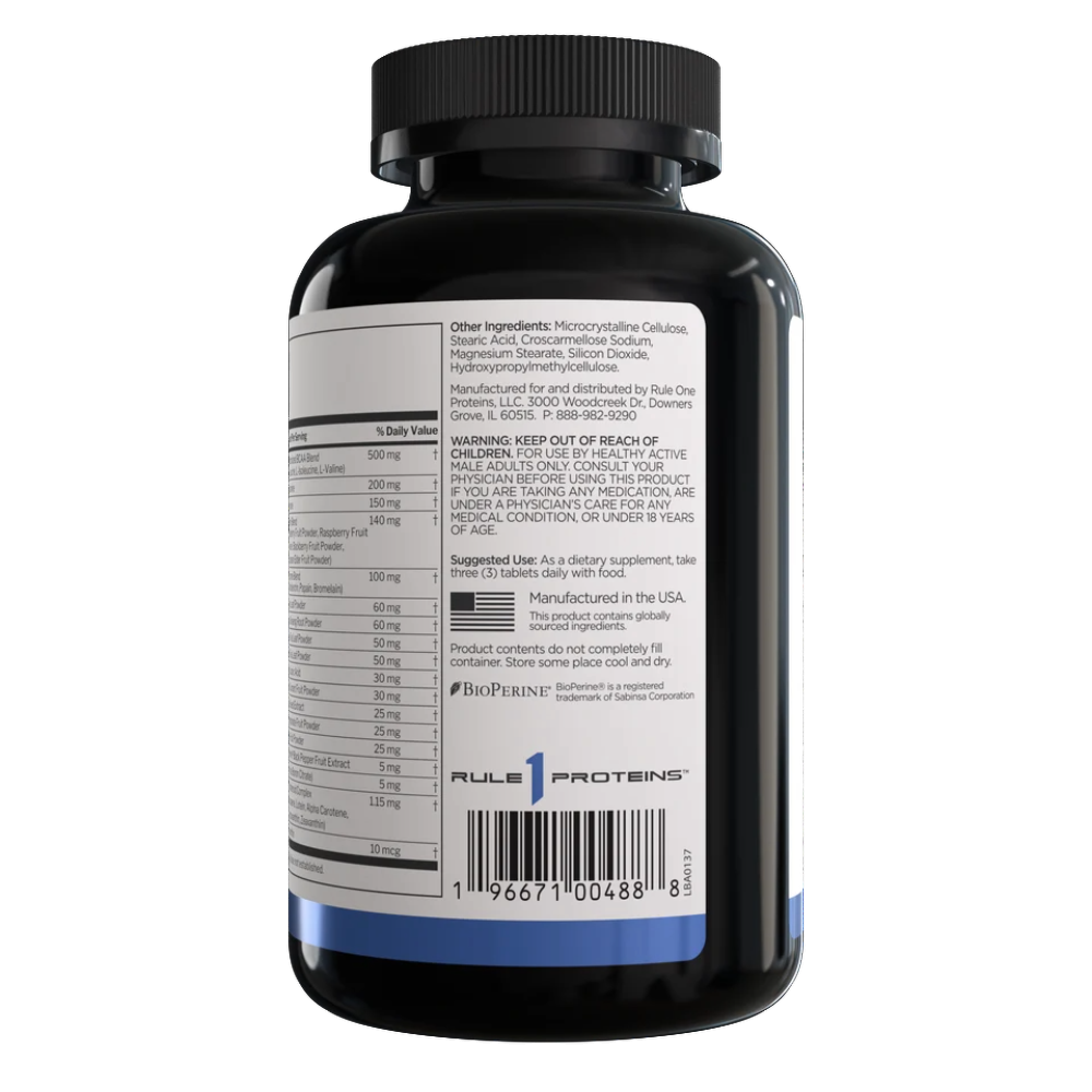 Rule One, Men’s Multi, 180 TABLETS, 60 Servings