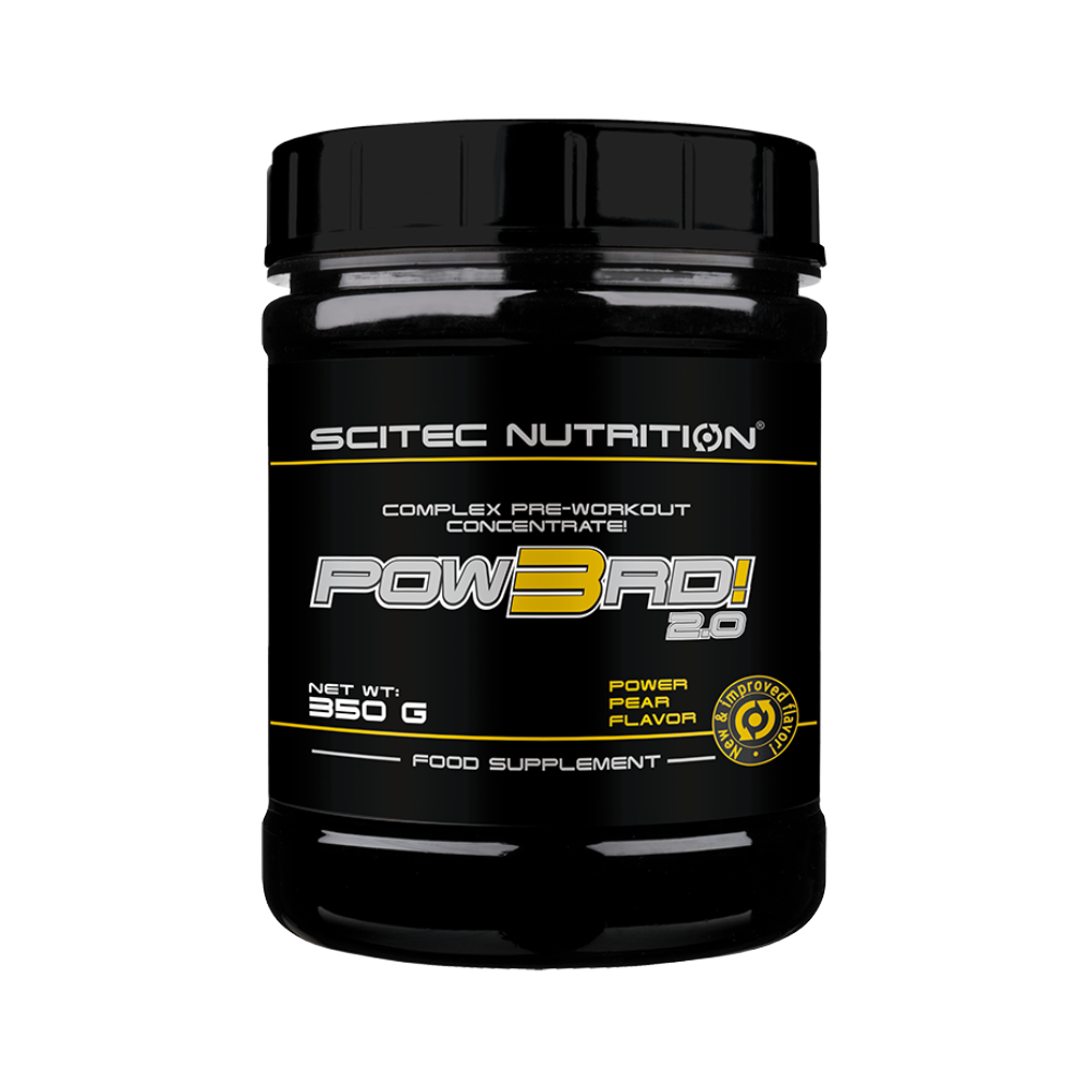 Scitec Nutrition, Pow3rd! 2.0 Pre-workout, 350g, 50 Servings