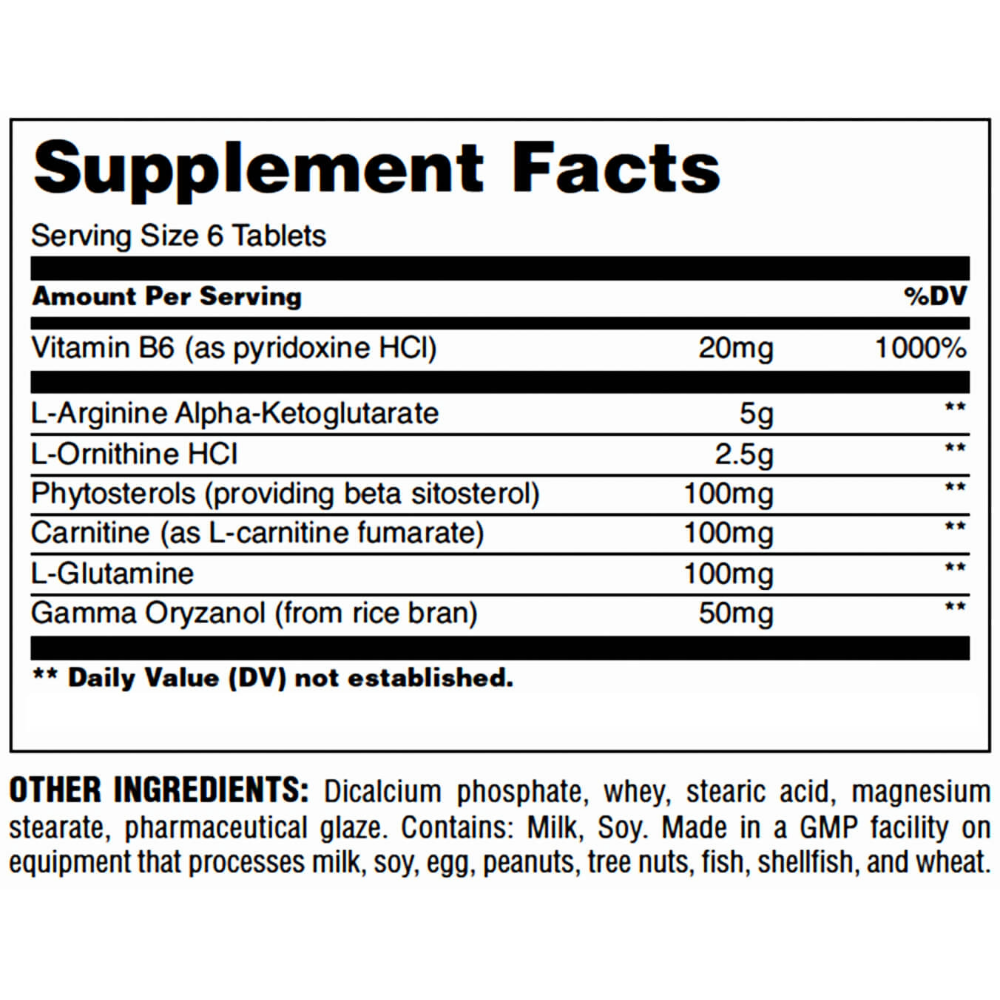 Universal Nutrition, GH Max, 180 Tablets, 30 Servings