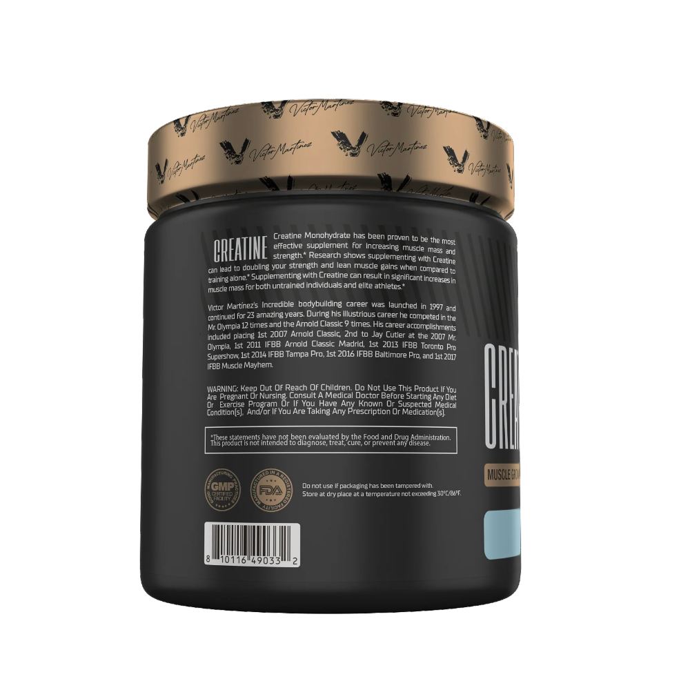 Victor Martinez, Creatine Monohydrate, Unflavored, 300G, 60 Servings