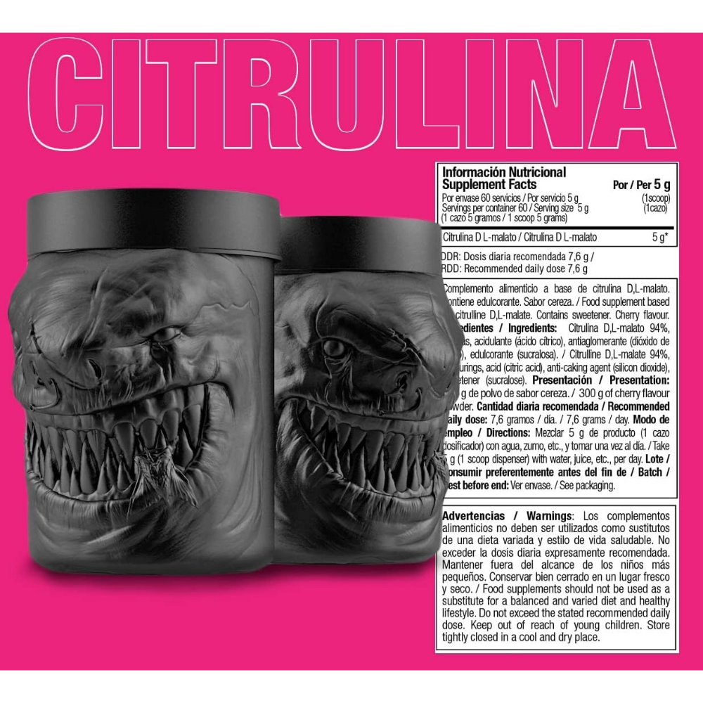 Zoomad Labs, Citrulline One Raw, 300g, 60 Servings