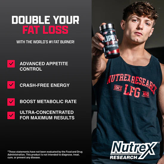Nutrex Research, Lipo-6 Black UC, 60 Capsules, 60 Serving