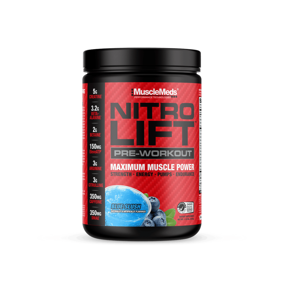 Nitro Lift – Pre-workout – Strength + Performance