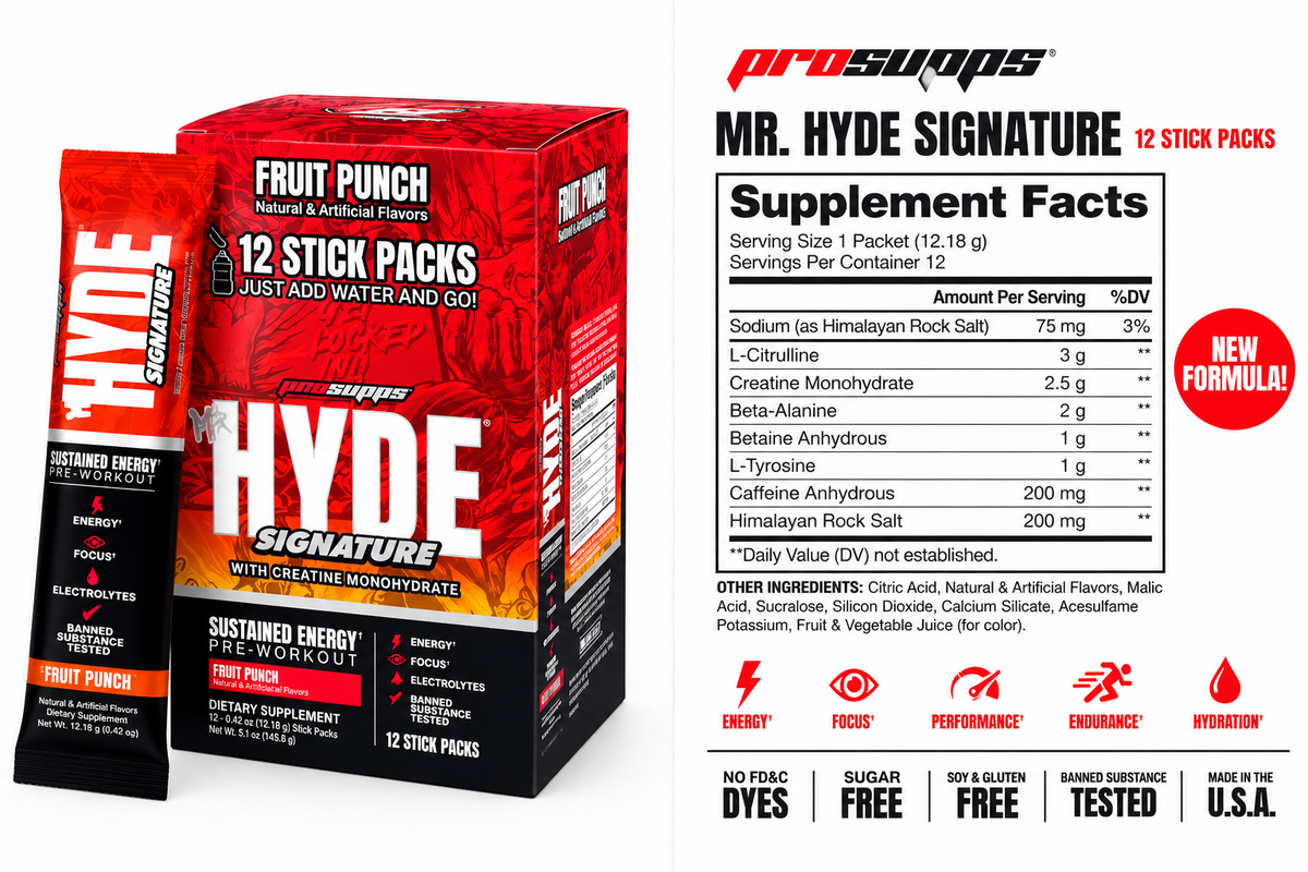 Mr.Hyde signature on- the go 12 sticks